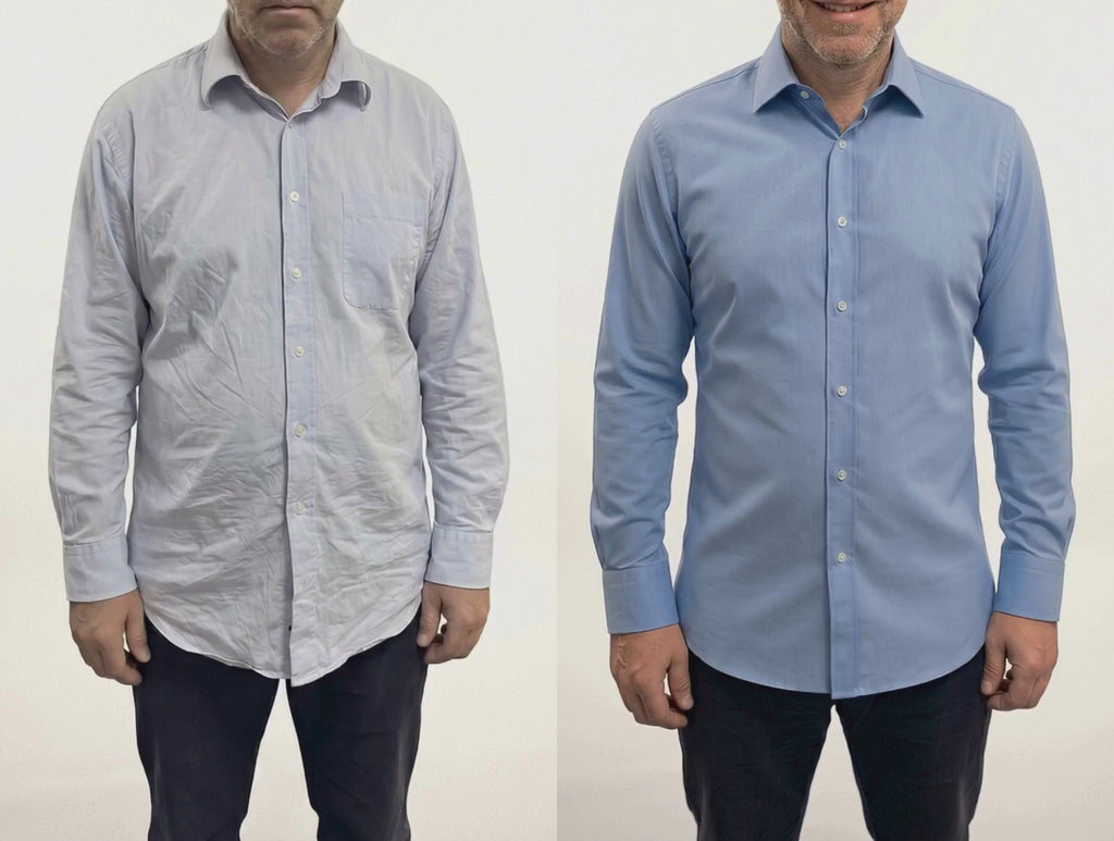 Non-Iron Wrinkle-Resistant Dress Shirt, Memory-Fibre Stretch Fabric — IronlessForm