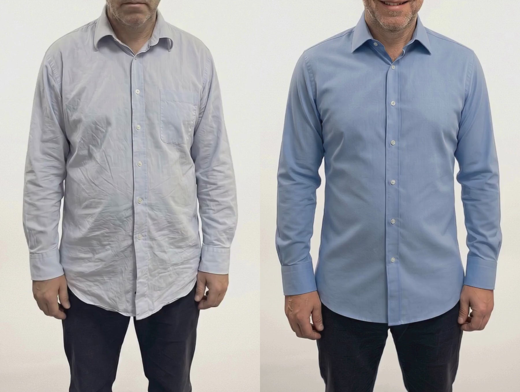 Non-Iron Wrinkle-Resistant Dress Shirt, Memory-Fibre Stretch Fabric — IronlessForm