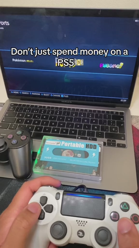 Aurora Retro -pelikonsoli, yli 110 000 esiasennettua klassikkopeliä