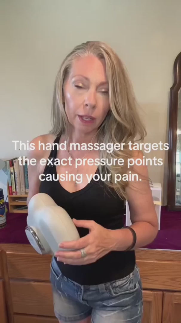 ArthroFlex Pro håndmassageapparat 3 i 1 til håndledsstøtte og varme
