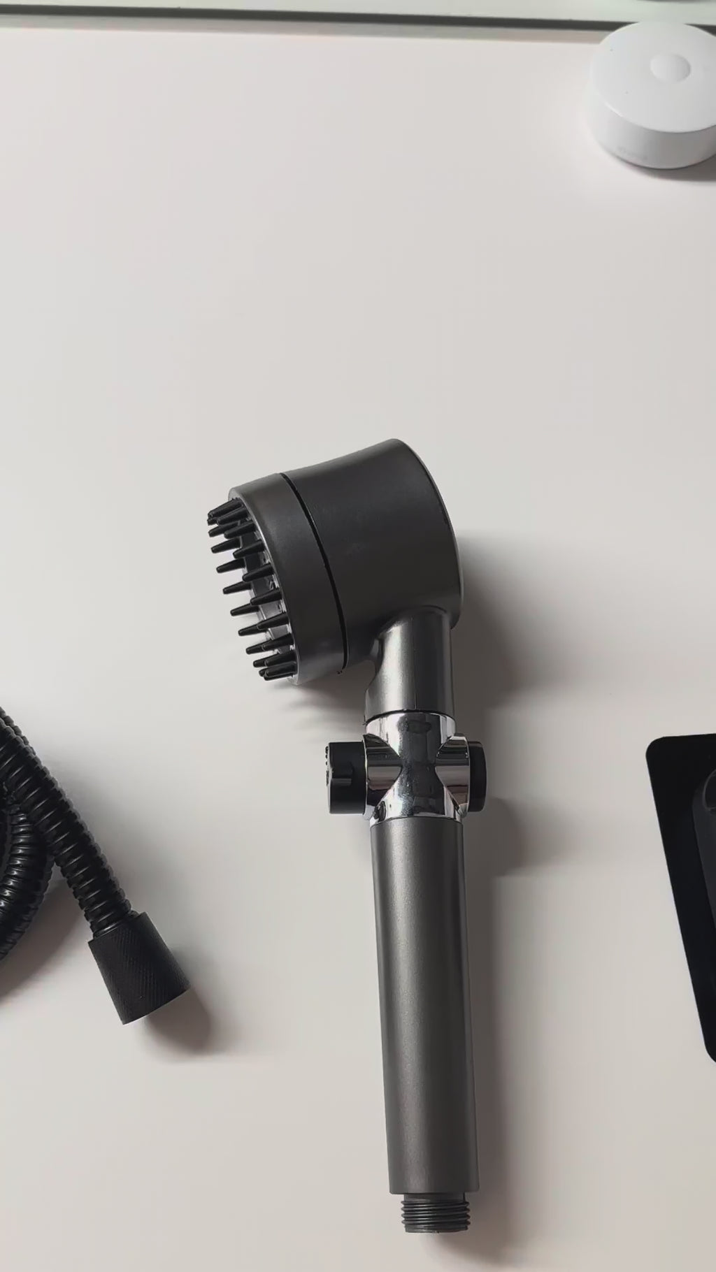Turbohead High-Pressure Showerhead With 9-Layer Filter For Weak Water Flow