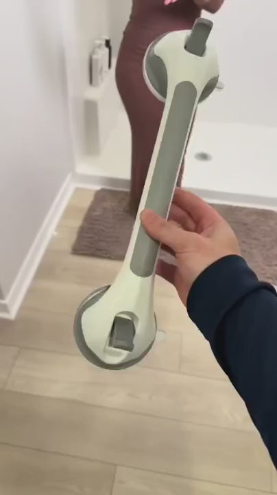 Secure Suction Shower Grab Bar for Safe Bathroom Support | Fioriscas