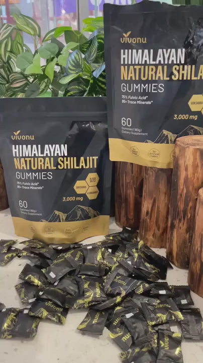 Himalajan shilajit-kumit energiaan, kestävyyteen ja elinvoiman tukemiseen | Fioriscas
