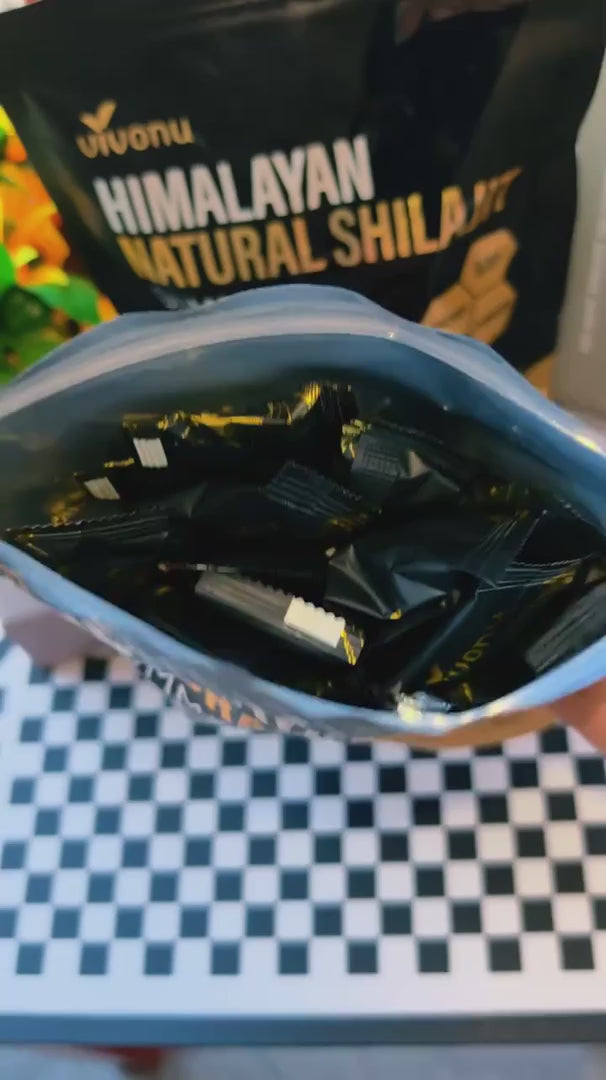 Himalajan shilajit-kumit energiaan, kestävyyteen ja elinvoiman tukemiseen | Fioriscas