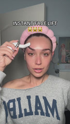 LED Facial Massager, Vibration & Heat Skincare Tool for Face and Neck