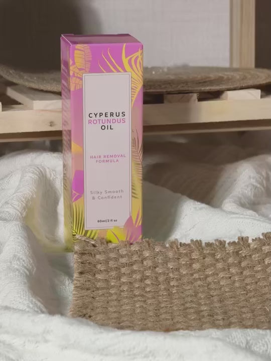Cyperus Rotundus lichaamsolie, milde oplossing om haargroei te beperken, 60 ml