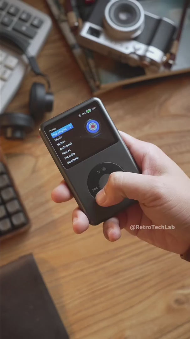 Lettore MP3 ad alta capacità e senza distrazioni per un audio Hi-Fi puro | Fioriscas