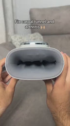 מעסה ידיים מחומם עם עיסוי דחיסה באמצעות כריות אוויר, נטען באמצעות Type-C