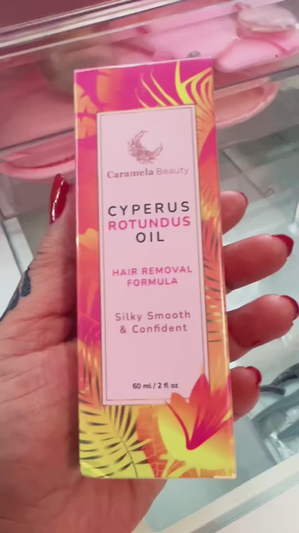 Cyperus Rotundus lichaamsolie, milde oplossing om haargroei te beperken, 60 ml