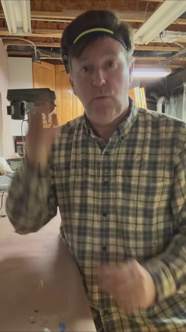 Rechargeable LED Headlamp with Wide-Angle Light | Fioriscas