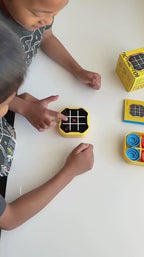 Přenosná elektronická hra piškvorky 3 v 1 | Fioriscas