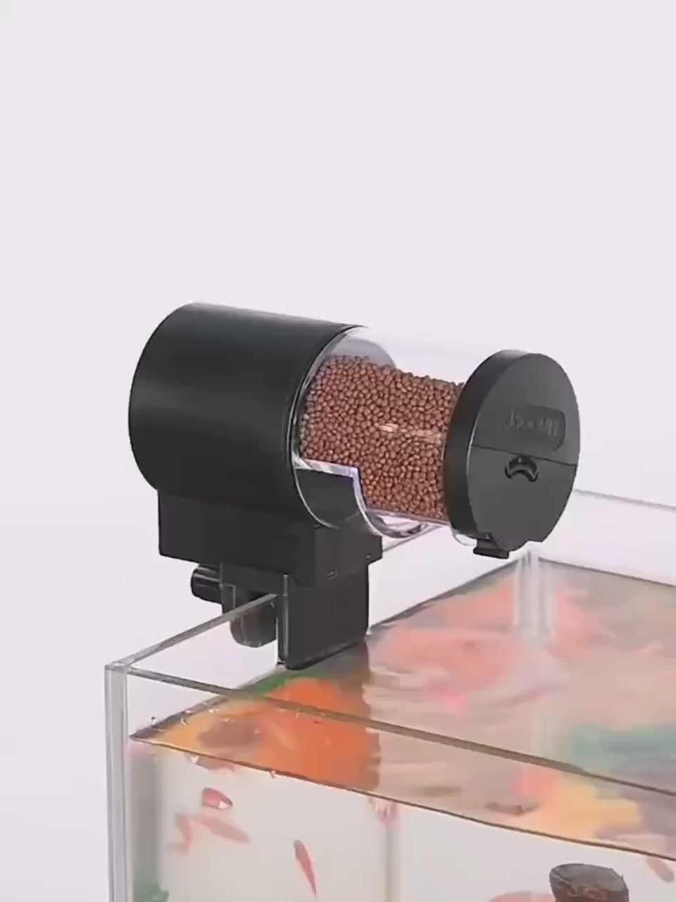 Alimentador automático para tartarugas e peixes, com temporizador programável, compartimento estanque IP66 e capacidade de 100ml | Fioriscas