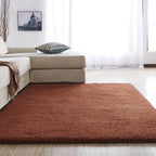 Tapis, velours en microfibre, envers imperméable antidérapant, 9 coloris