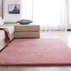 Tapis, velours en microfibre, envers imperméable antidérapant, 9 coloris