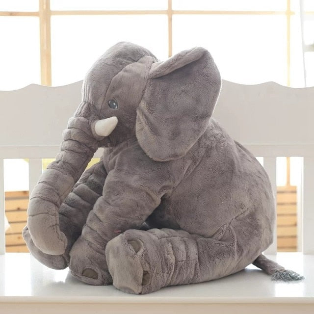 SnugPhant knuffelolifant als knuffelkussen voor baby’s en peuters