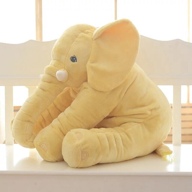 SnugPhant knuffelolifant als knuffelkussen voor baby’s en peuters