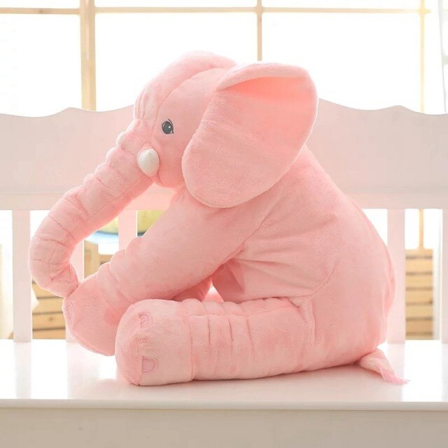 SnugPhant knuffelolifant als knuffelkussen voor baby’s en peuters