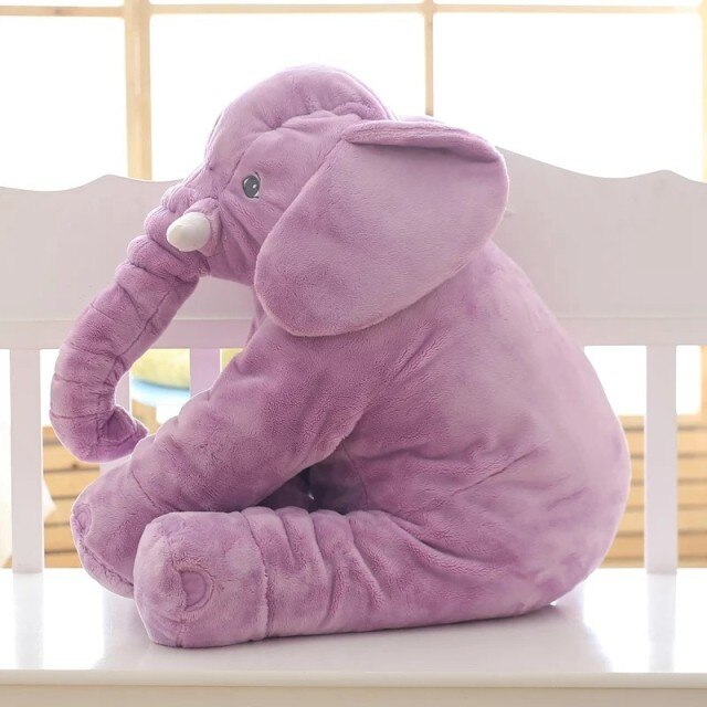 SnugPhant knuffelolifant als knuffelkussen voor baby’s en peuters
