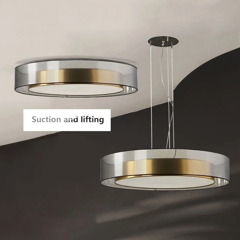 Zentra TriLight -kattovalaisin, 3000 K / 4000 K / 5000 K, tasoon asennettava tai riippuvalaisin