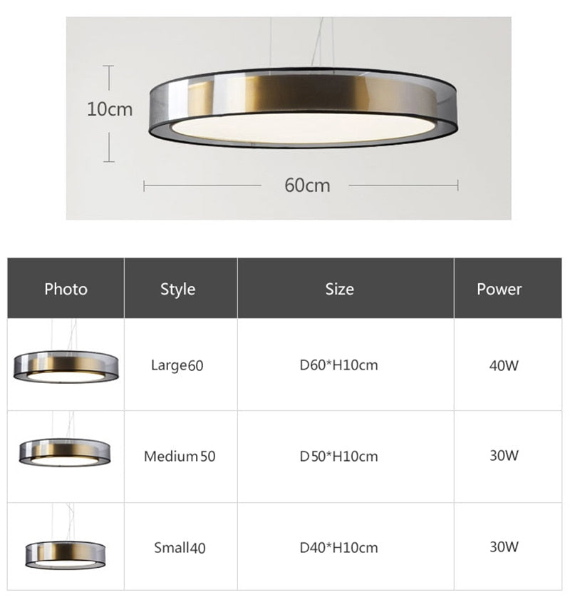 Zentra TriLight -kattovalaisin, 3000 K / 4000 K / 5000 K, tasoon asennettava tai riippuvalaisin