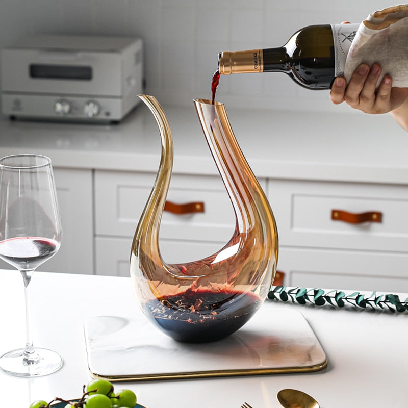 Luminara provzdušňovací karafa na víno z bezolovnatého křišťálového skla