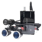 LED Magnifying Loupe Headset, OrionView Binocular 2.5X to 3.5X