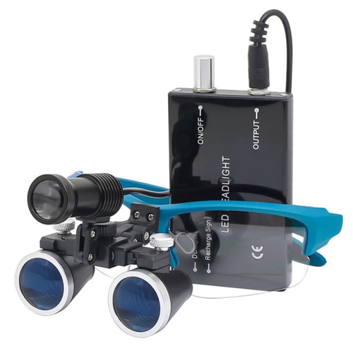 LED Magnifying Loupe Headset, OrionView Binocular 2.5X to 3.5X