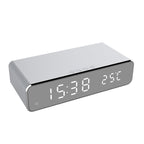 Langaton lataava herätyskello LED-näytöllä, AstraLume ClockCharge