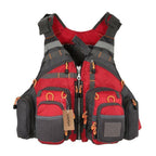 Gilet de pêche Castaway à 11 poches pour la pêche en kayak, à la mouche et en canoë