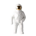 Astronautkuglevase i keramik, borddekoration med rumtema, to størrelser