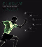 Compacte fitnesstracker-smartwatch van Kirrea met dagelijkse activiteitenmonitor