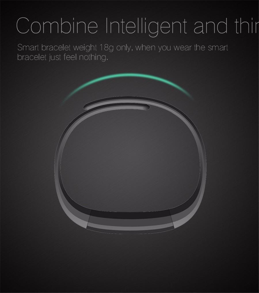 Compacte fitnesstracker-smartwatch van Kirrea met dagelijkse activiteitenmonitor