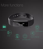 Compacte fitnesstracker-smartwatch van Kirrea met dagelijkse activiteitenmonitor