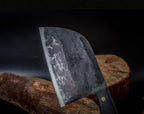 Coltello da chef artigianale Morava, lama in acciaio al carbonio temprato