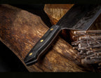 IronCrest Carbon Steel Chef Knife, Hand-Forged and Hardened Blade