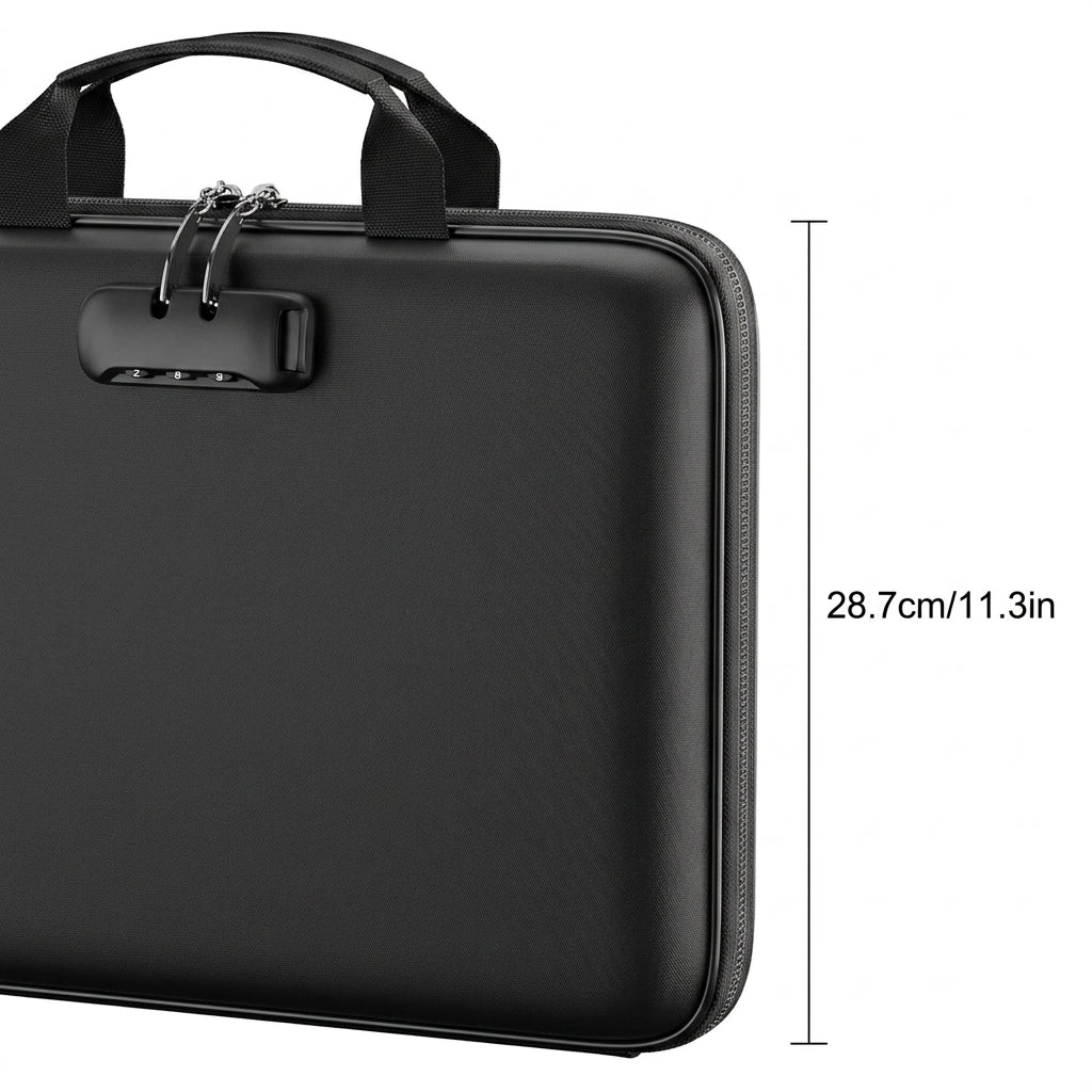 Fireproof & Waterproof Document Organizer – Grab-and-Go Emergency File Case | Fioriscas