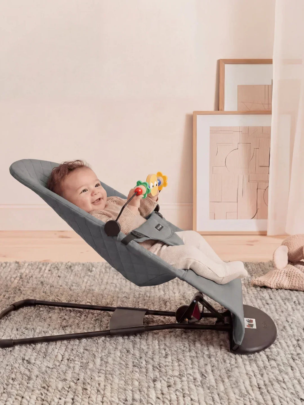Transat pour bébé pliable avec arche d’activités, de 0 à 2 ans