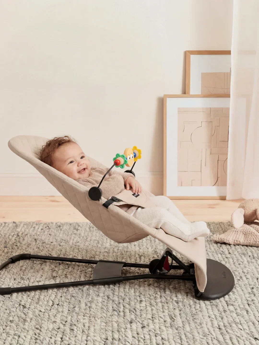 Transat pour bébé pliable avec arche d’activités, de 0 à 2 ans