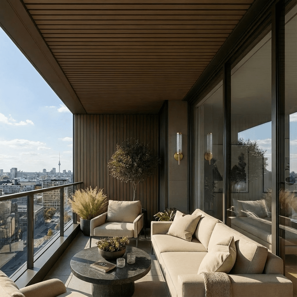 AuraLume gestructureerde cilindrische glazen kap wandlamp in messing of ijzer