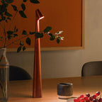 Bezdrátová LED stolní lampa s nordickým hliníkovým designem a dotykovým stmíváním