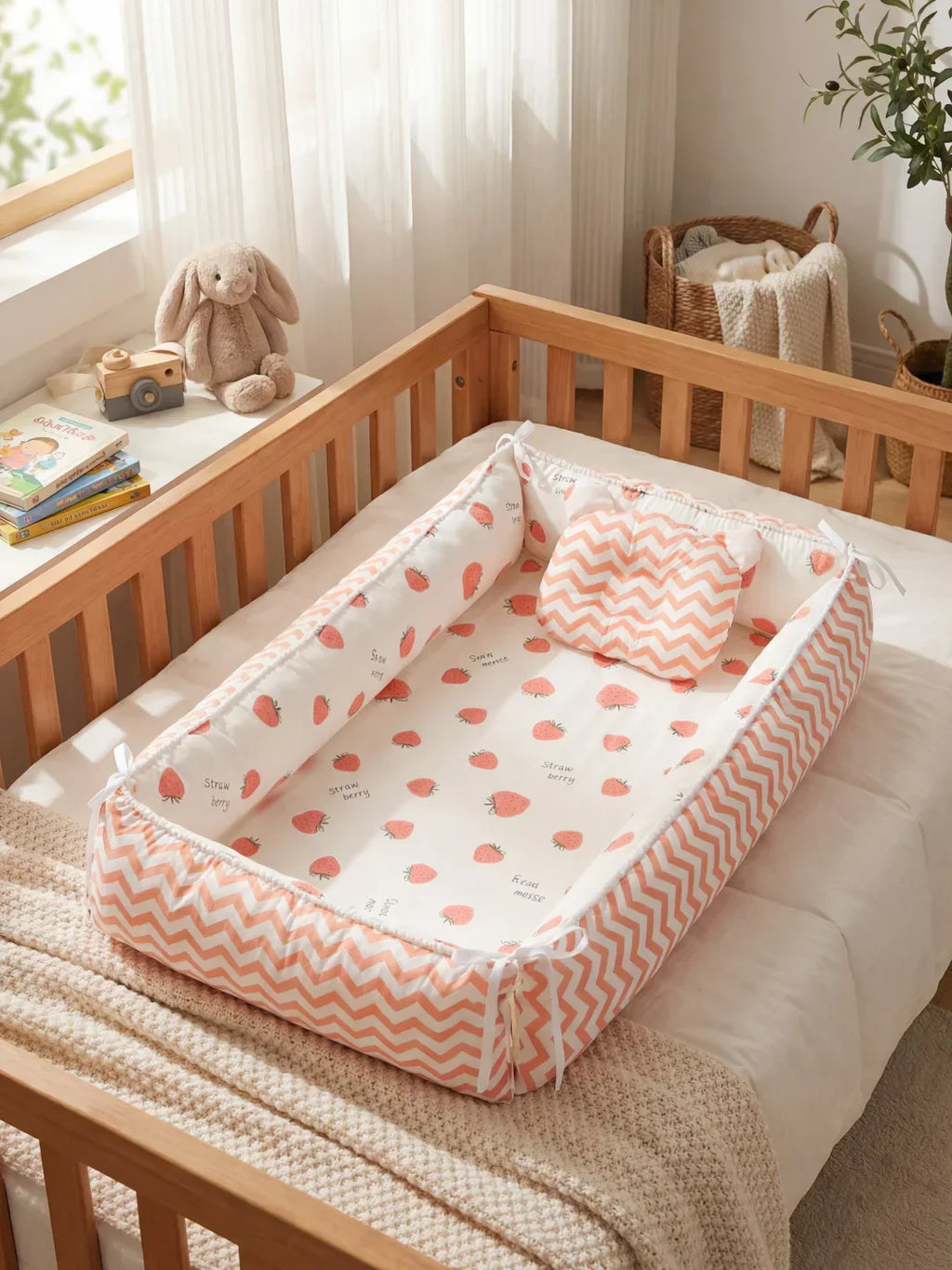 Extra-Long Baby Sleep Pod with Cervical Pillow | Fioriscas