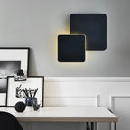 Candeeiro de parede LumenFlow LED com rotação de 300 graus e luz noturna suave