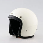 AeroGuard Retro Motorcycle Helmet, DOT & ECE Certified, Fiberglass Shell
