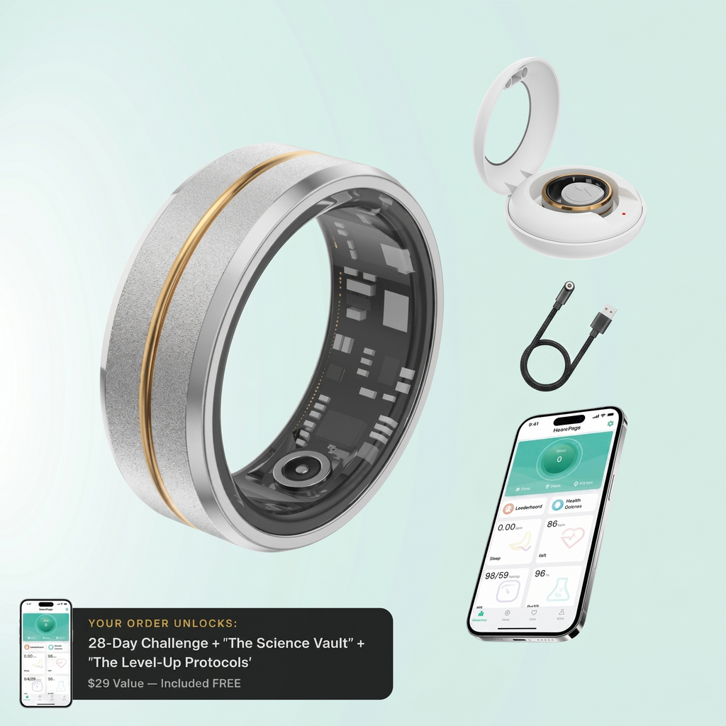 Accesoriul purtabil de zi cu zi Circadia Smart Ring pentru utilizare zilnică | Fioriscas
