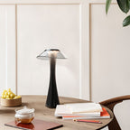 Lampada da tavolo Enchanted Fae a forma di fungo con bagliore ambientale morbido