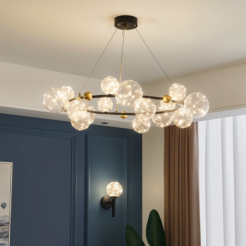 Lampadario Aurora Lumenveil per interni moderni di lusso