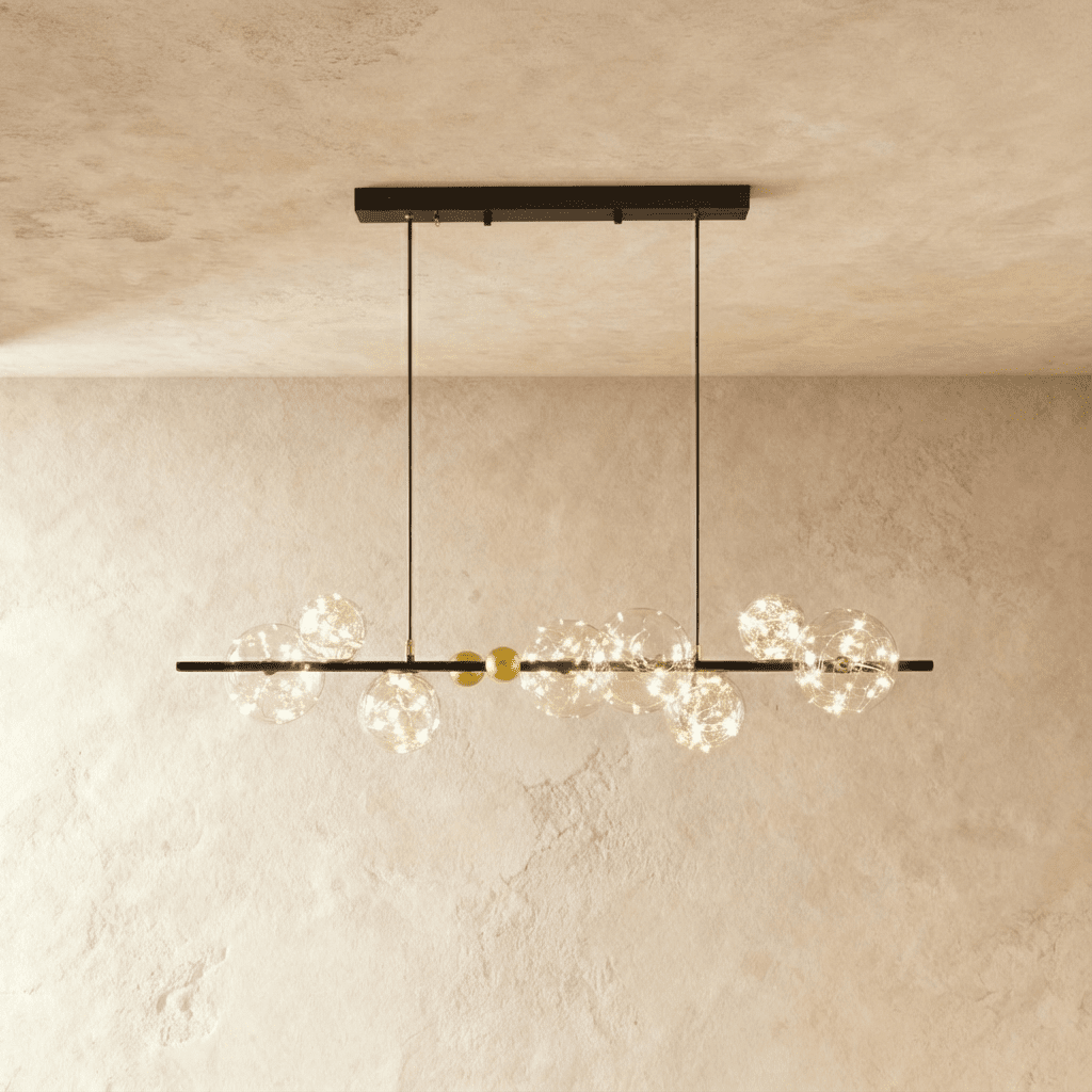 Lampadario Aurora Lumenveil per interni moderni di lusso