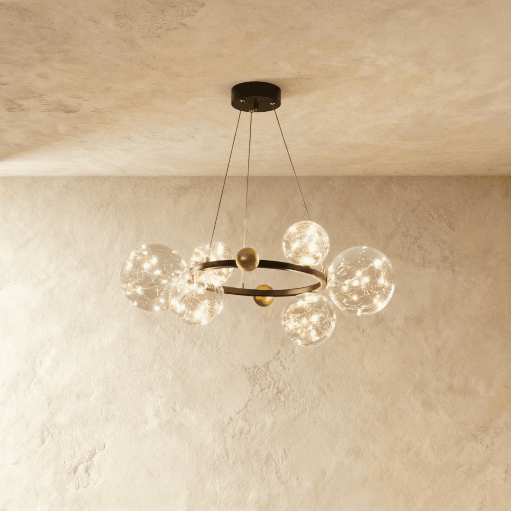 Lampadario Aurora Lumenveil per interni moderni di lusso