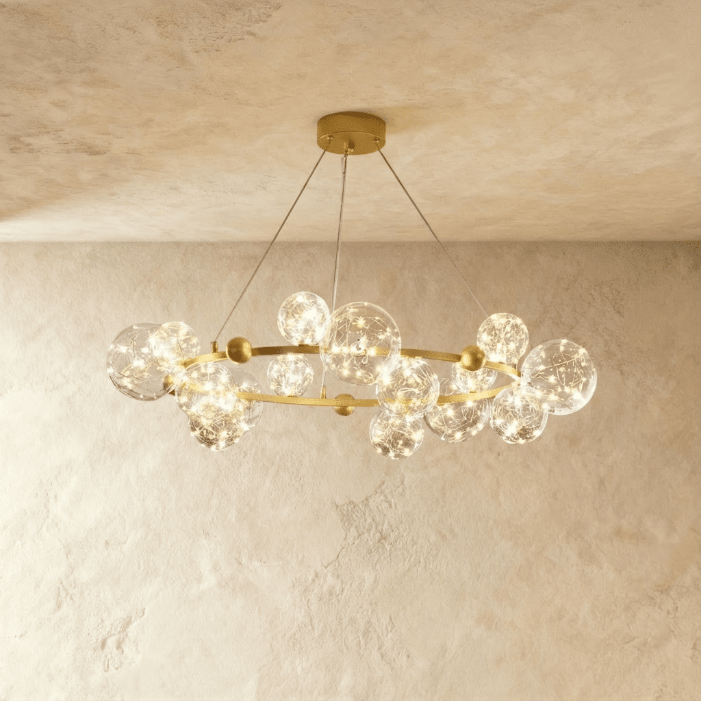 Lampadario Aurora Lumenveil per interni moderni di lusso