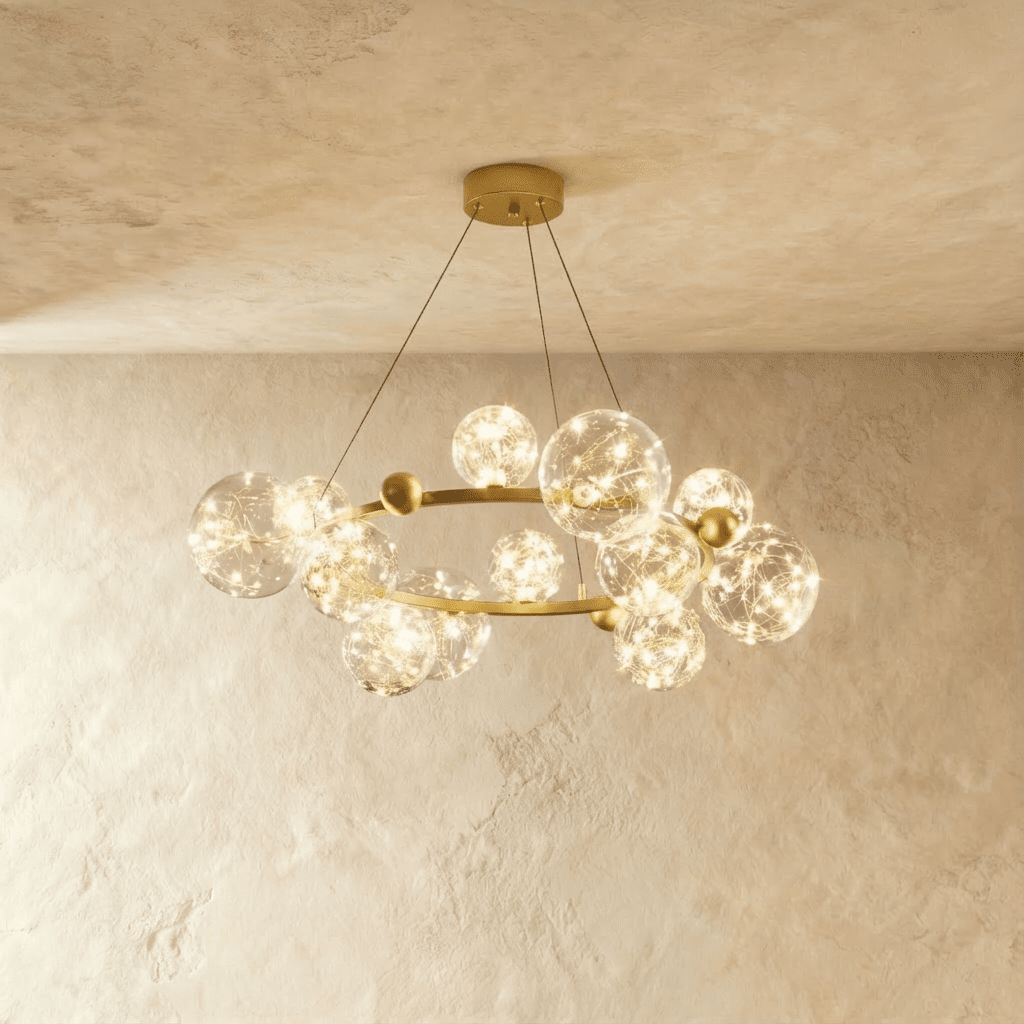 Lampadario Aurora Lumenveil per interni moderni di lusso